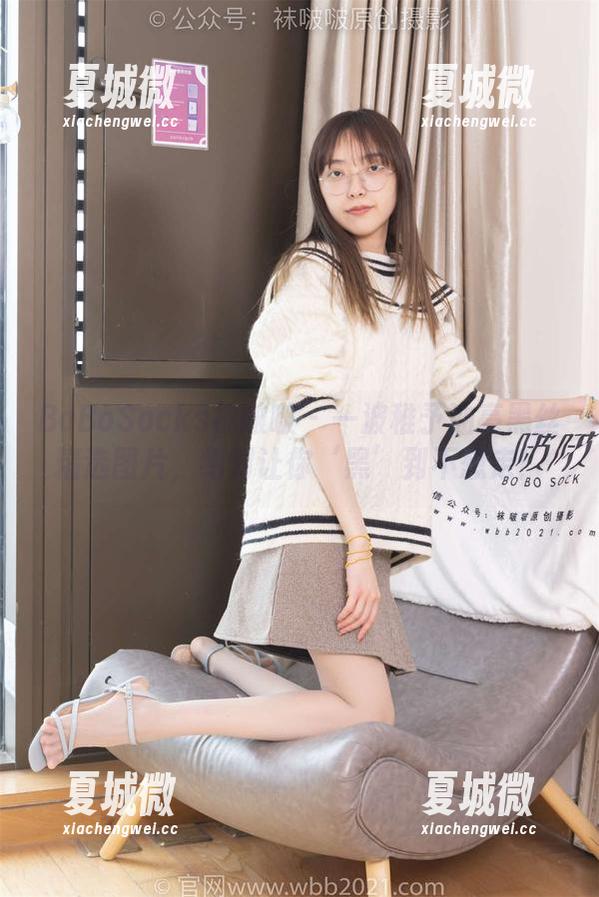 BoBoSocks袜啵啵-稚予 BoBoSocks袜啵啵 - 一波稚予油亮黑丝精选图片,绝对让你‘黑’到不想走!