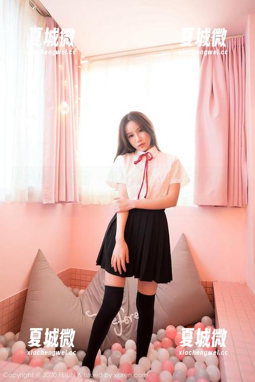 Feilin嗲囡囡 - 黑丝诱惑，赵小米Kitty分享的写真合集，意犹未尽！