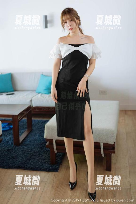 HuaYang花漾 - 赵惟依coco的毛衣写真大分享，感觉自己似乎也要毛一条？