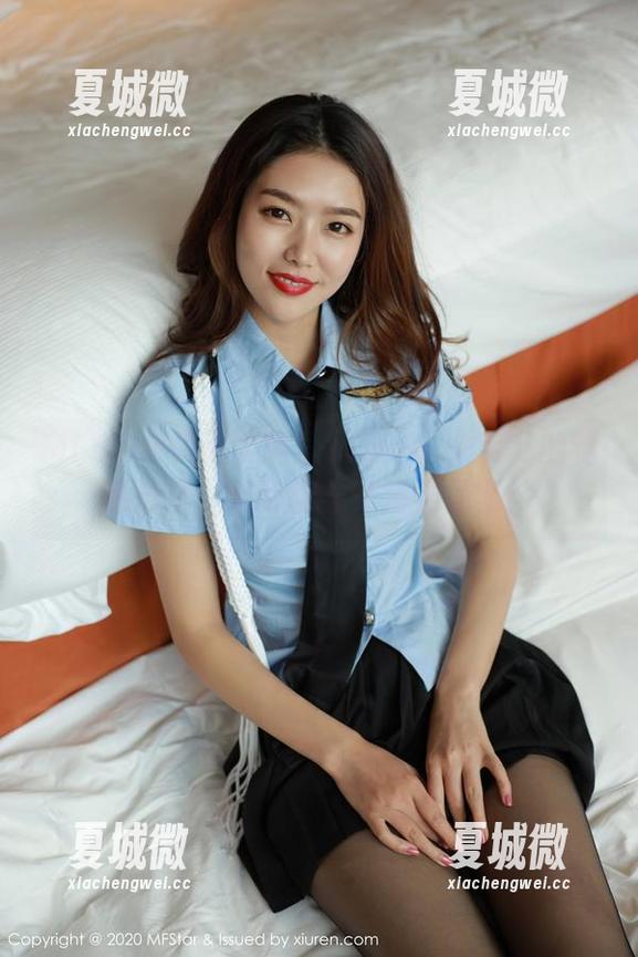 MFStar模范学院 - Flower朱可儿的制服日常，带你翻看高清作品集！
