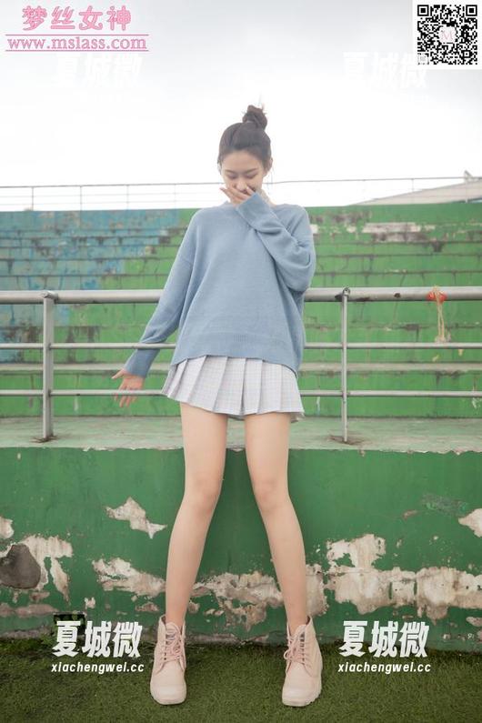 MSLASS梦丝女神 - 细腿吗？那是极致的诱惑，苏沐的原图不看会后悔！