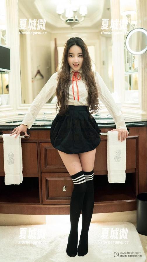 TuiGirl推女郎 - 被赵纹清的套装圈粉，竟然无圣光反而更有味道？