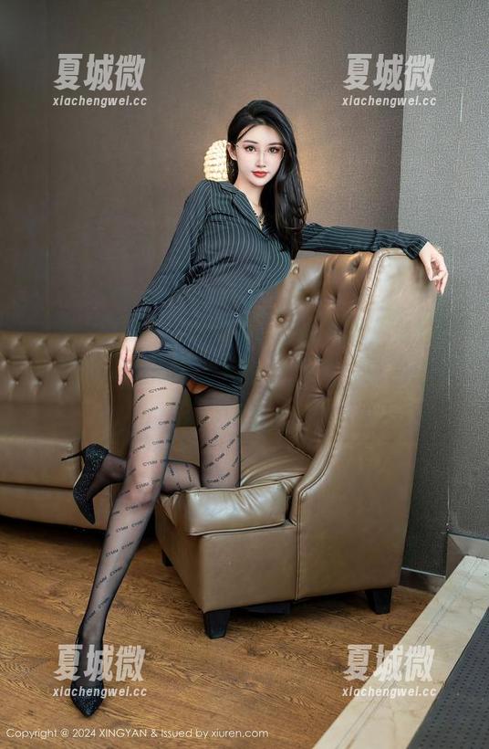 XINGYAN星颜社 - 这组图片里，潘思沁的清纯直逼冰淇淋的可爱程度，真是精选到心坎里了！