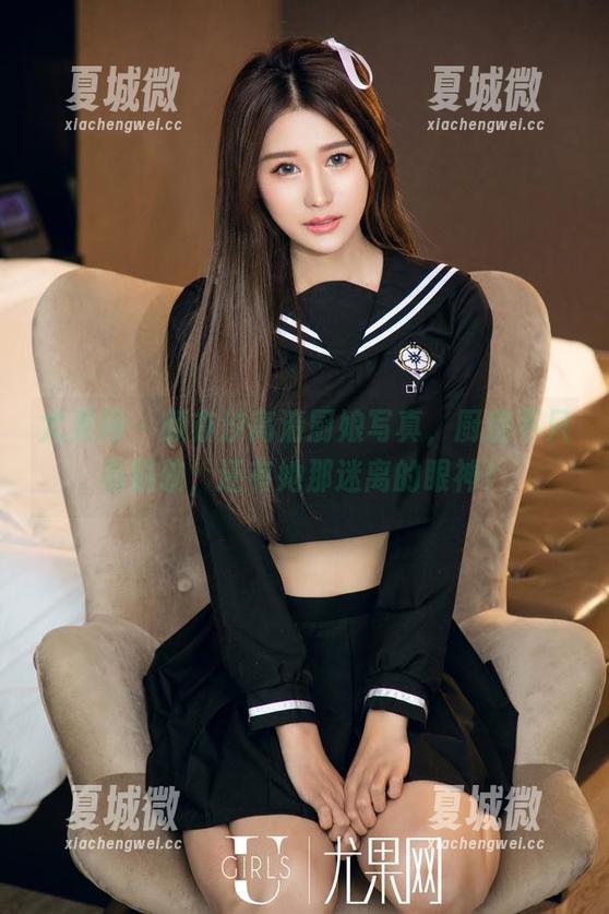 尤果网 - 颜亦汐高清厨娘写真，厨房不只有锅碗，还有她那迷离的眼神！