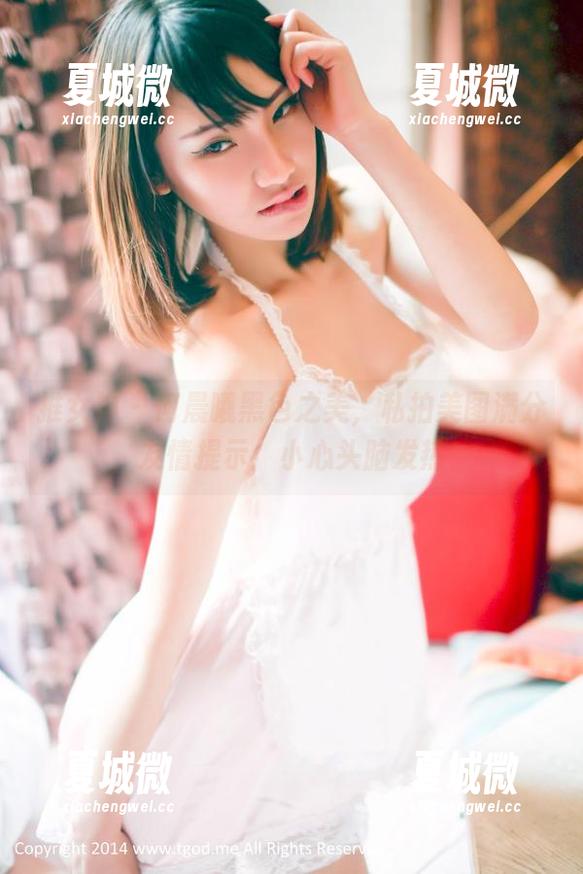推女神 - 何晨曦黑色之美，私拍美图满分，友情提示：小心头脑发热！