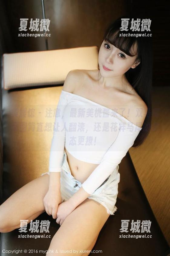 美媛馆 - 注意，最新美桃酱来了！双马尾原图简直想让人翻滚，还是花样马尾的姿态更撩！